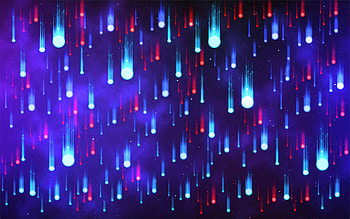 Abstract, Drops, Patterns, Multicolored, Motley, Neon HD wallpaper