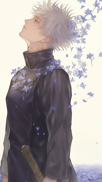 Serene Satoru Gojo for Your , Anime, Jujutsu Kaisen, Satoru Gojo HD phone wallpaper
