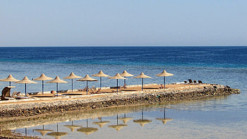 Hurghada - Egypt, egypt, sun, Sea, beach HD wallpaper