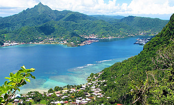 Pago Pago - American Samoa, Towns and Cities, Pago Pago, Islands, American Samoa HD wallpaper