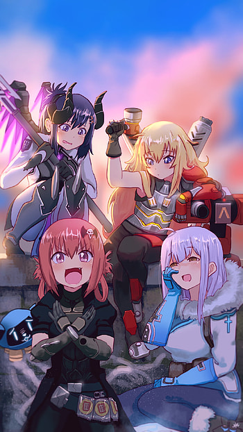Gabriel DropOut, Zerochan, Anime art, Board HD phone wallpaper