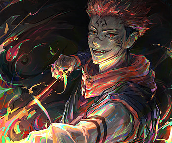 Yuji Itadori, Yuji Itadori, Sukuna (Jujutsu Kaisen), Anime, Jujutsu Kaisen HD wallpaper