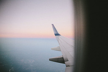 Sky, Miscellanea, Miscellaneous, Porthole, Airplane Wing, Wing Plane HD wallpaper