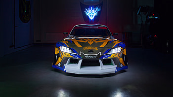 Toyota Supra A90 Aspida Huragan, toyota-supra, toyota, cars, behance HD wallpaper