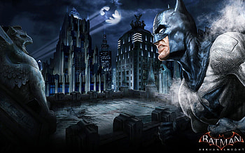 Batman Arkham Knight - The Bat-Signal HD wallpaper