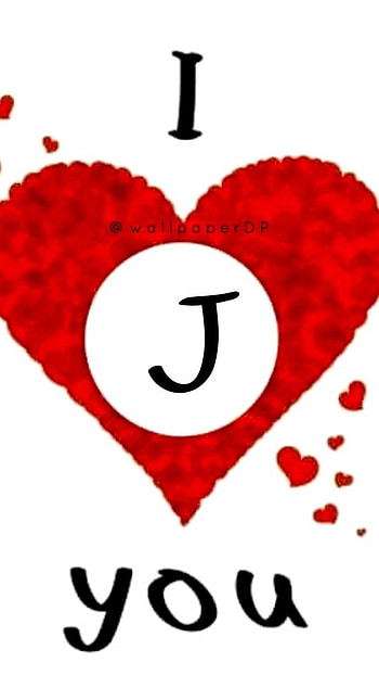 J Love S Name, Love J, heart HD phone wallpaper