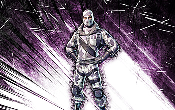 Havoc, grunge art, Fortnite Battle Royale, Fortnite characters, Havoc Skin, violet abstract rays, Fortnite, Havoc Fortnite HD wallpaper