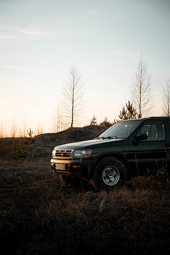 Sunset, Nissan, Cars, Car, Jeep, Side View HD phone wallpaper