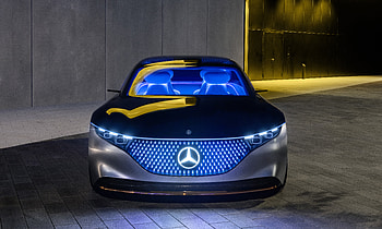 Mercedes-Benz Vision EQS, electric cars, front HD wallpaper