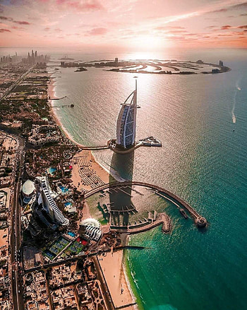Dubai, Burj Khalifa, cloud, sky, Unites Arab Emirates, Emirate HD phone wallpaper