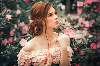 Glamour Girl, girls, model, brunette HD wallpaper
