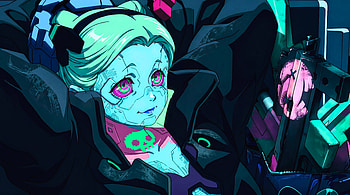 Cyberpunk Edgerunners - Rebecca, Cyberpunk: Edgerunners, Rebecca (Cyberpunk: Edgerunners), Cyberpunk HD wallpaper