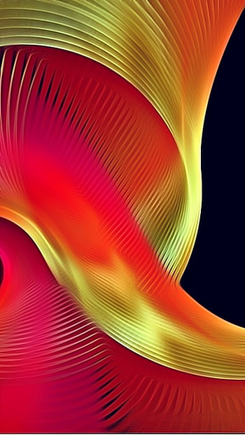 sadsadsa, digital, new, art, texture, android, black, pattern, spiral, yellow, hot, , orange, red, 3d, modern, design, fractal HD phone wallpaper