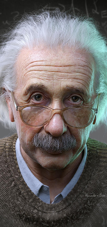 Close-up, Einstein HD phone wallpaper
