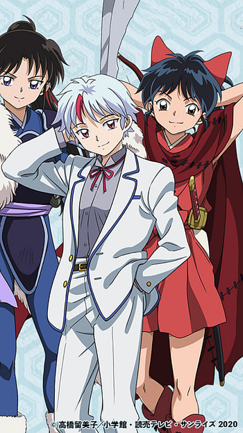 Hanyo no Yashahime, eye, hair HD phone wallpaper