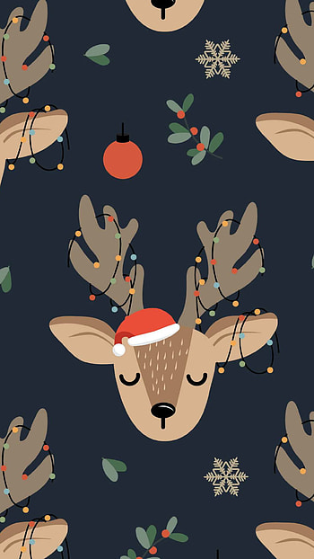 Majestic reindeer, Regal presence, Nature's royalty, Arctic elegance HD phone wallpaper