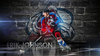 Erik Johnson, Colorado Avalanche HD wallpaper