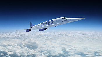 Boom Overture, United Airlines HD wallpaper