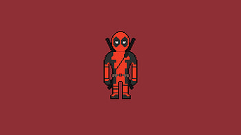 Pixel Deadpool Art, pixel, deadpool, art, artwork, artist, digital-art, superheroes HD wallpaper