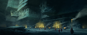 Enchanted Temple: Fantasy Realm, fantasy, temple HD wallpaper