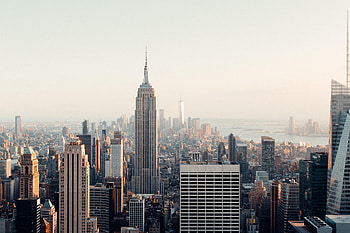 Cities, Architecture, City, Building, Fog, Skyscrapers HD wallpaper