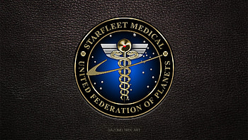 ... Starfleet Medical Logo Star Trek (updated) by gazomg HD wallpaper