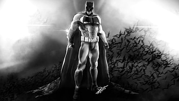 Batman 10k Artwork, batman, artwork, digital-art, artist, superheroes, deviantart HD wallpaper