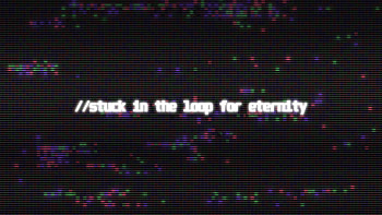 Stuck In The Loop For Eternity , typography HD wallpaper