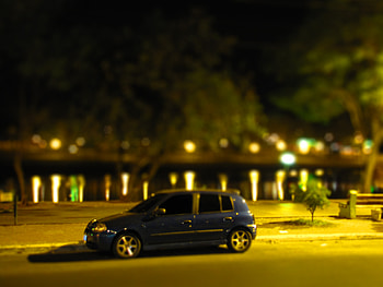 Renault Clio TILT SHIFT, rn, clio, renault, tilt shift HD wallpaper