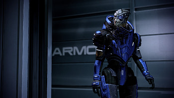 Garrus Vakarian, by kinan042, Artistic masterpiece, Captivating visuals HD wallpaper
