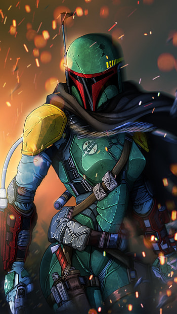 Boba Fett, Mandalorian, Star Wars HD phone wallpaper