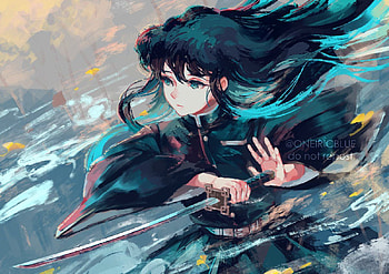 Muichiro Tokito , Demon Slayer Muichiro HD wallpaper