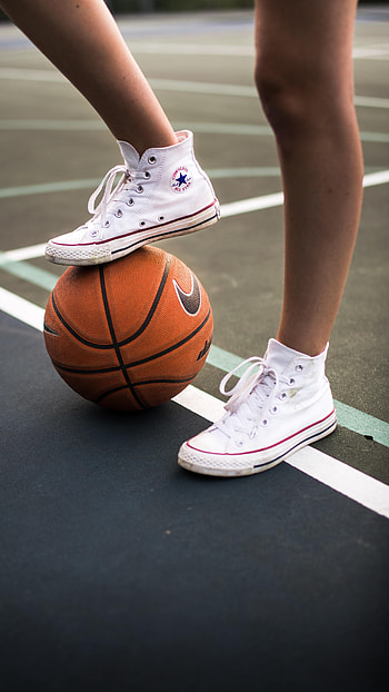 Basketball, Miscellanea, Miscellaneous, Legs, Sneakers, Shoes HD phone wallpaper