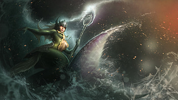 Nami, League of Legends, , 6 HD wallpaper