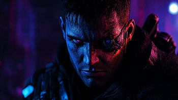 Sci-Fi Technomancer: Stunning Ultra, Sci Fi, man, cyberpunk, futuristic HD wallpaper