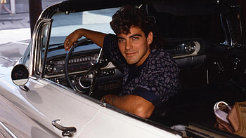 George Clooney, Favorite cars, Least loved scooter, British GQ HD wallpaper