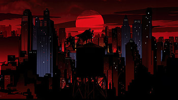 Batman The Animated Series 1992, batman, superheroes, artist, artwork, digital-art, dark, black HD wallpaper