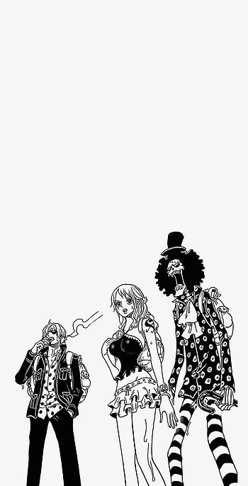 Nami, Sanji, Zou, Anime, Brook, One_Piece, Manga HD phone wallpaper