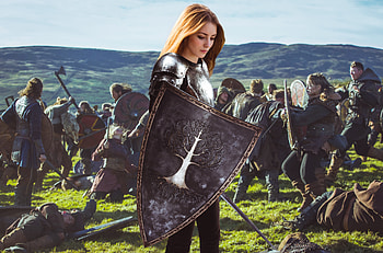 Warrior Girl Manipulation Fantasy Art , warrior, fantasy-girls, artist, artwork, digital-art HD wallpaper