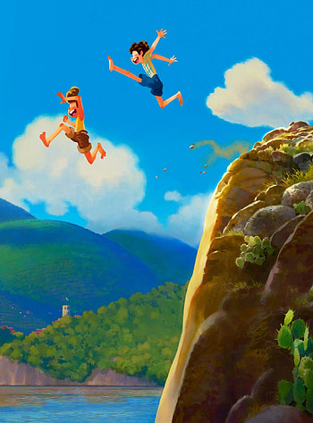 Disney Pixar's Luca, Italy summer, New animation movies HD phone wallpaper
