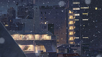 Makoto Shinkai Anime, Kimi no Na wa, , Building Illustration HD wallpaper
