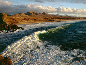 Landscape, Sea, Waves HD wallpaper