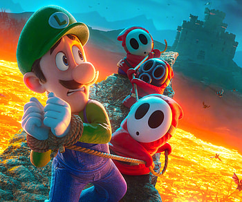 Luigi's Adventure — Super Mario Bros. Movie (2023), Luigi, movie, Super Mario Bros. (2023) HD wallpaper