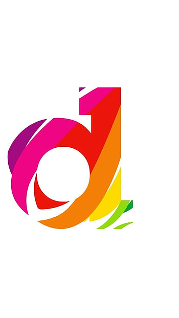 D Name Ka, Colorful Letter, Small D HD phone wallpaper