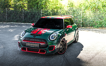 Manhart MINI GP3 F350, , MINI John Cooper Works GP, front view, exterior, MINI tuning, British cars, MINI HD wallpaper