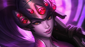 Widowmaker Overwatch Lewd , widowmaker, overwatch, games, artist, artwork, digital-art, artstation HD wallpaper