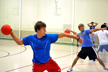 Defending champions, Intramural dodgeball, Tournament victory, Skilled teamwork HD wallpaper