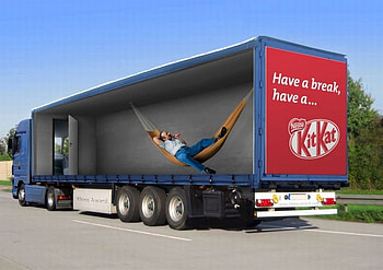 Kitkat-Truck, kitkat, cool, , truck HD wallpaper