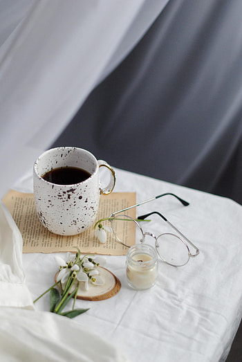 Flowers, Coffee, Miscellanea, Miscellaneous, Spring, Glasses, Spectacles HD phone wallpaper