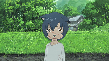 Wolf Children, Touching scenes, Captivating fancaps, Anime screencaps HD wallpaper